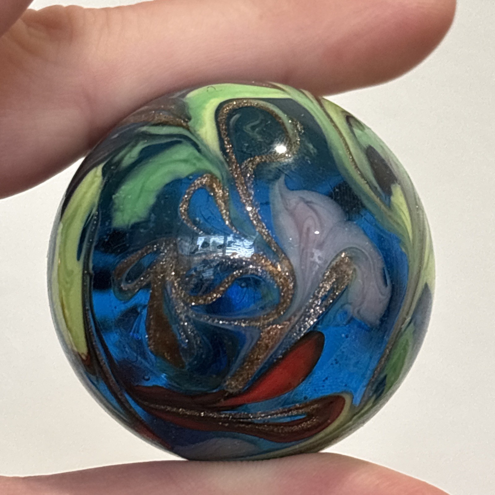 Stunning contemporary swirl marble #317