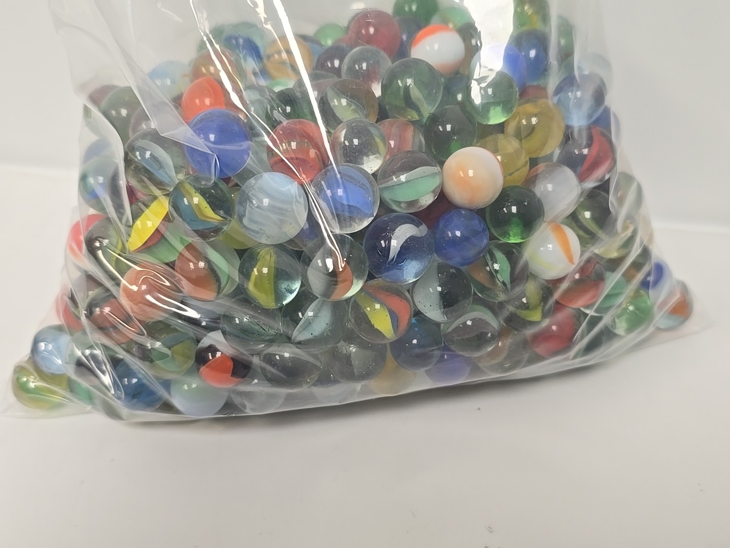 Vintage Marbles Mixed Lot 4 Pounds Mixed Lot Some Large. SEE PICTURES. AS IS