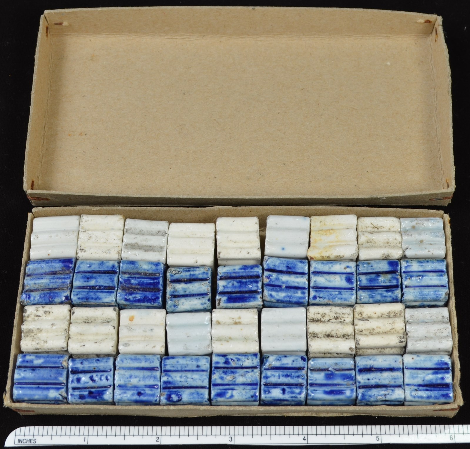 Store Stock Set of Game Cubes, Bobber and Kibs, 1860-1900 East Germany, S693