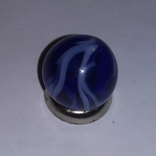 Vintage WEST VIRGINA SWIRL Ravenswood Alley Champion 9/16 Marble