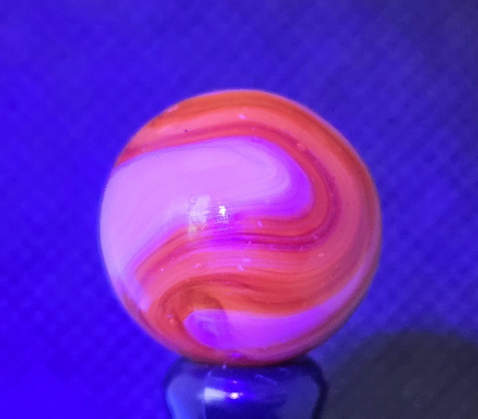 HTF VINTAGE CAIRO NOVELTY MARBLE 0.58″ MINT UV