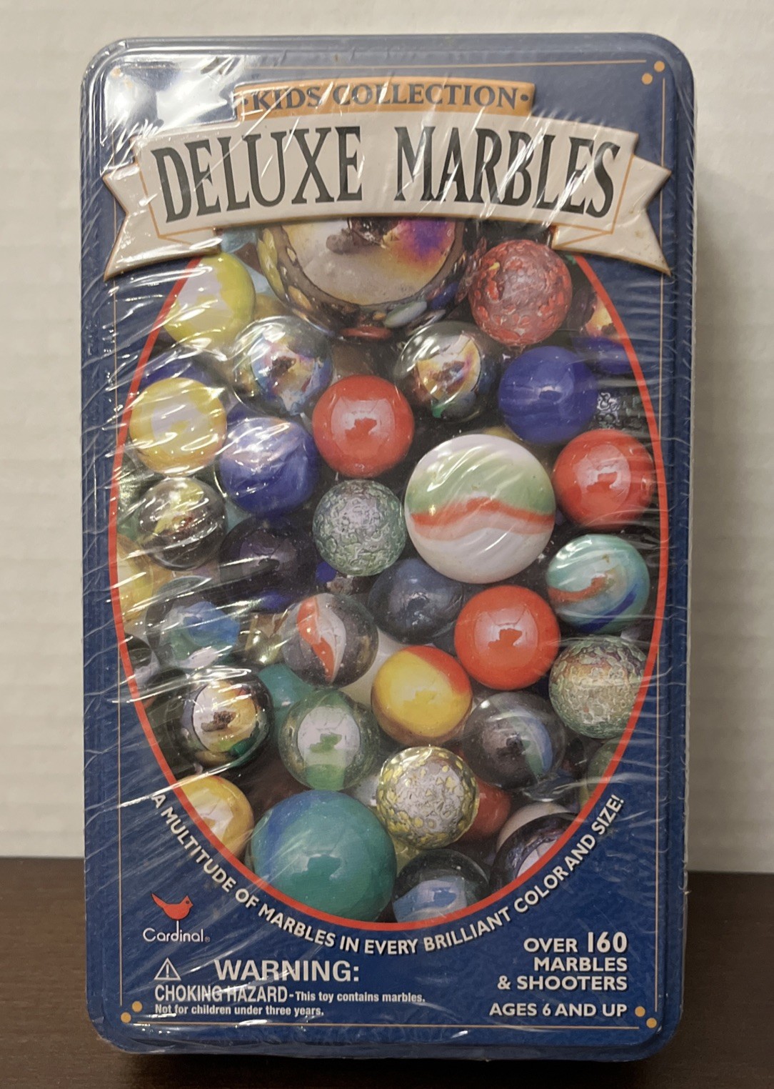 Kids Collection 2001 Deluxe Marbles Over 160 Cardinal Industries – Sealed