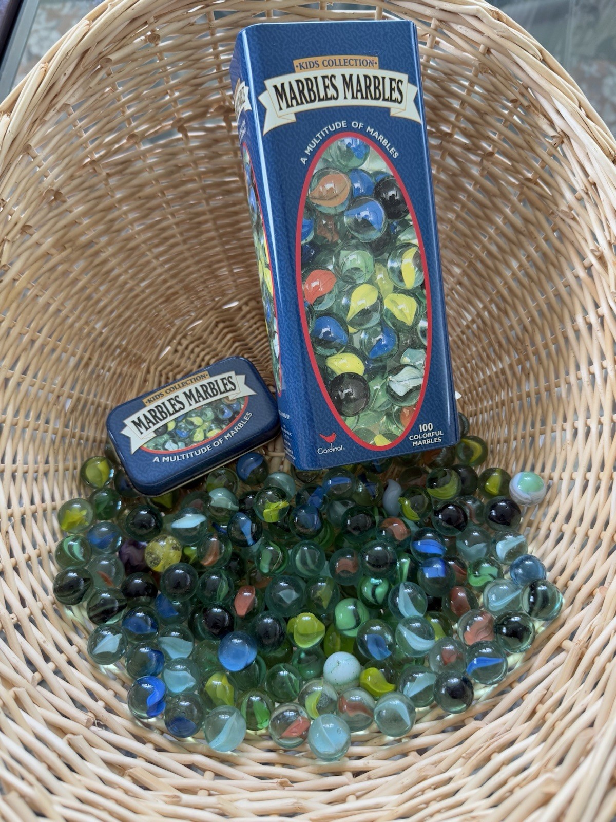 Marbles Marbles, Kids Collection , Box and Marbles