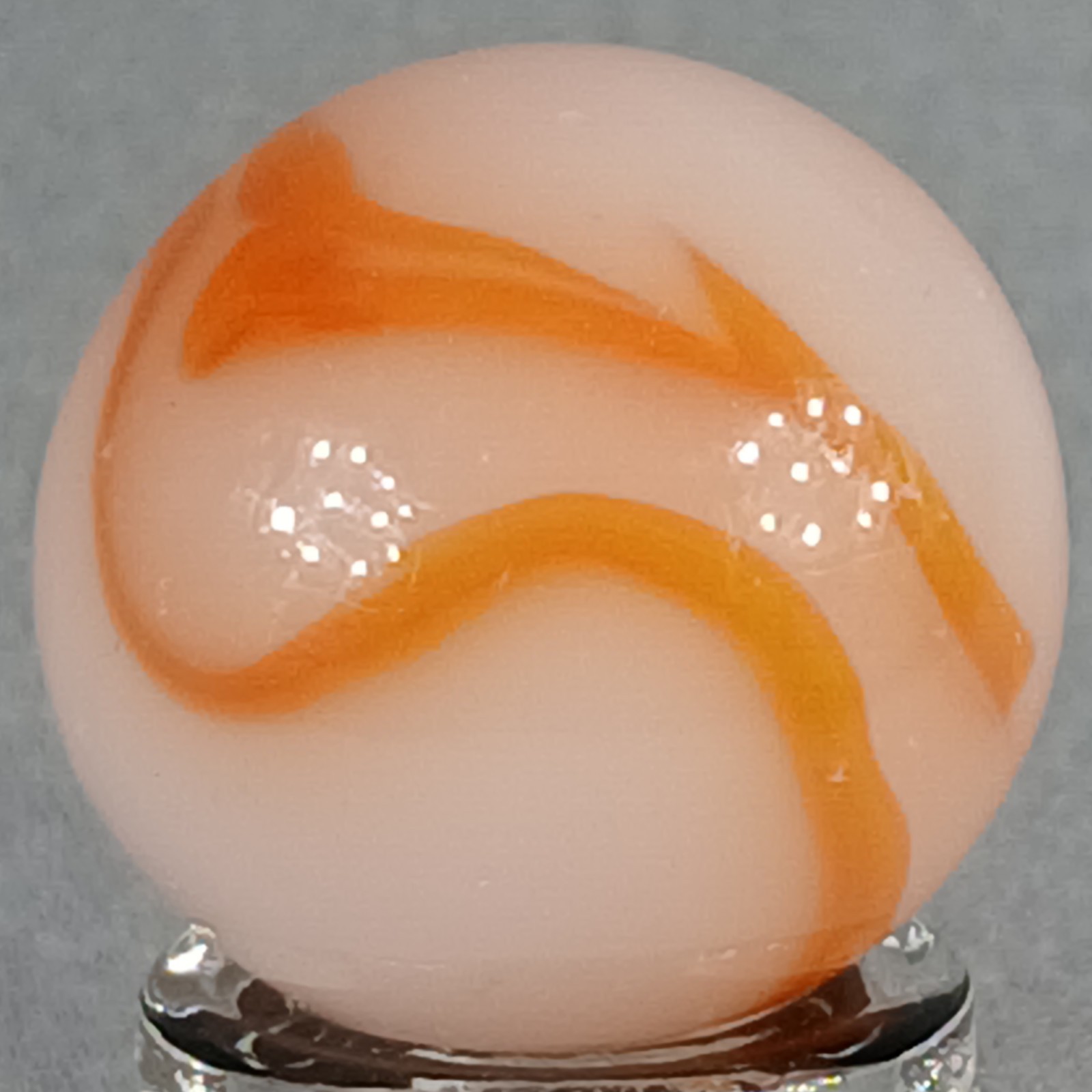 Vintage Champion Swirl Marble .59 Inches Near-Mint Condition Combined Shipping