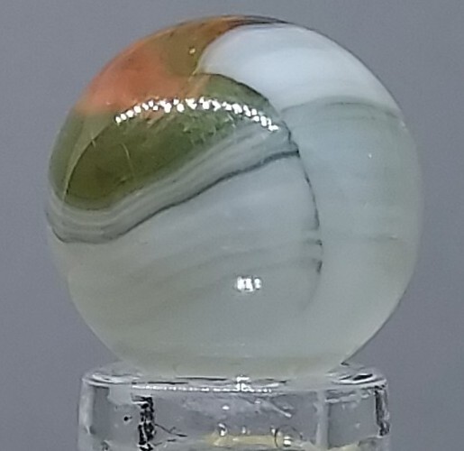 Vintage Vitro Conqueror Marble 5/8 Inch Near-Mint Condition