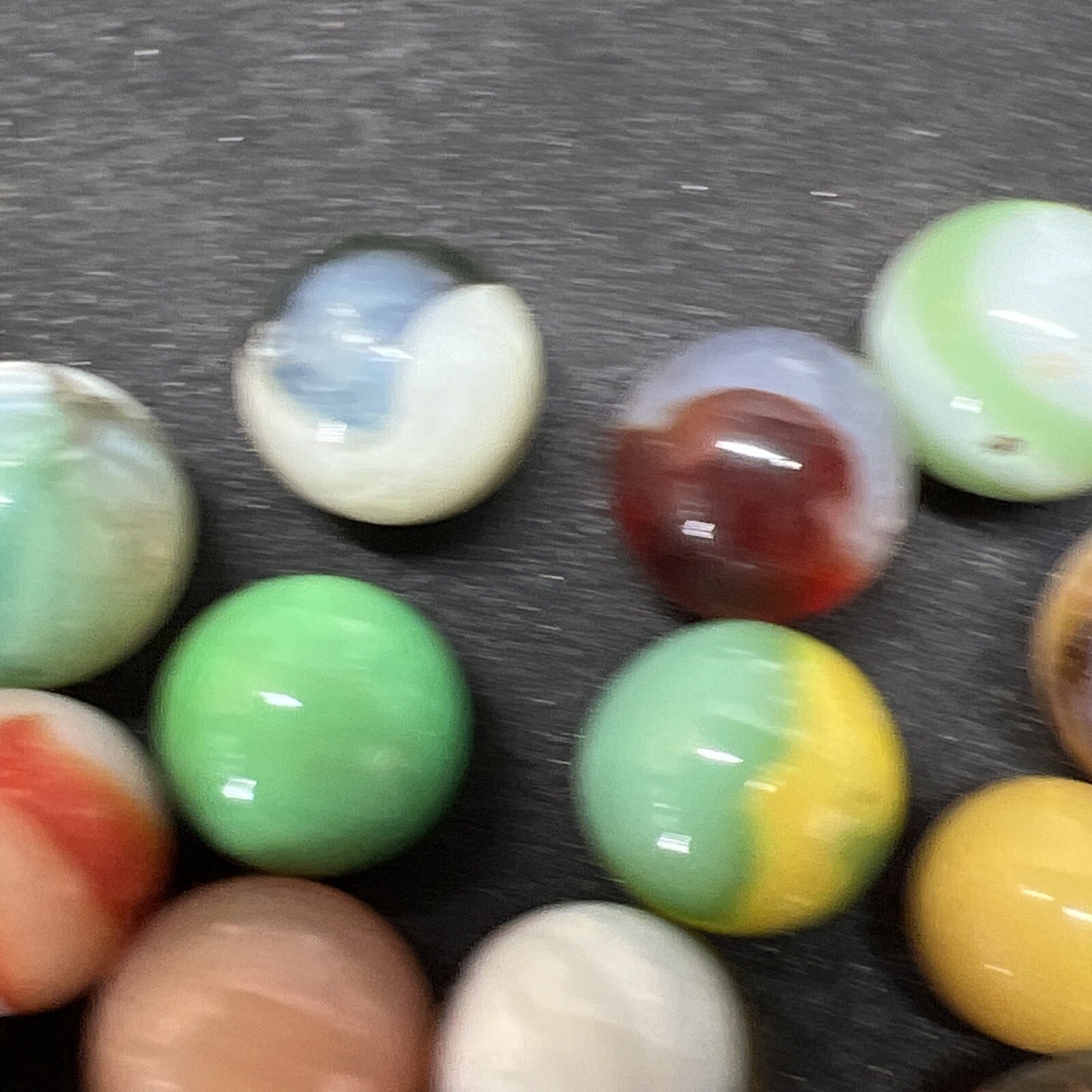 Vintage Akro Agate Peltier Christensen Glass Swirl Marble (30 Lot) Great Lot!