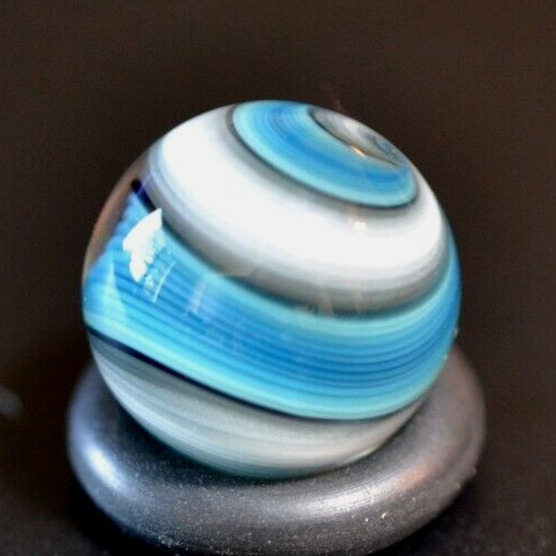 BRYAN TRILLAS GLASS MARBLE/.566″-TURQUOISE BLACKLIGHT-BABY-BLUE,NEON GREEN,TURQ+