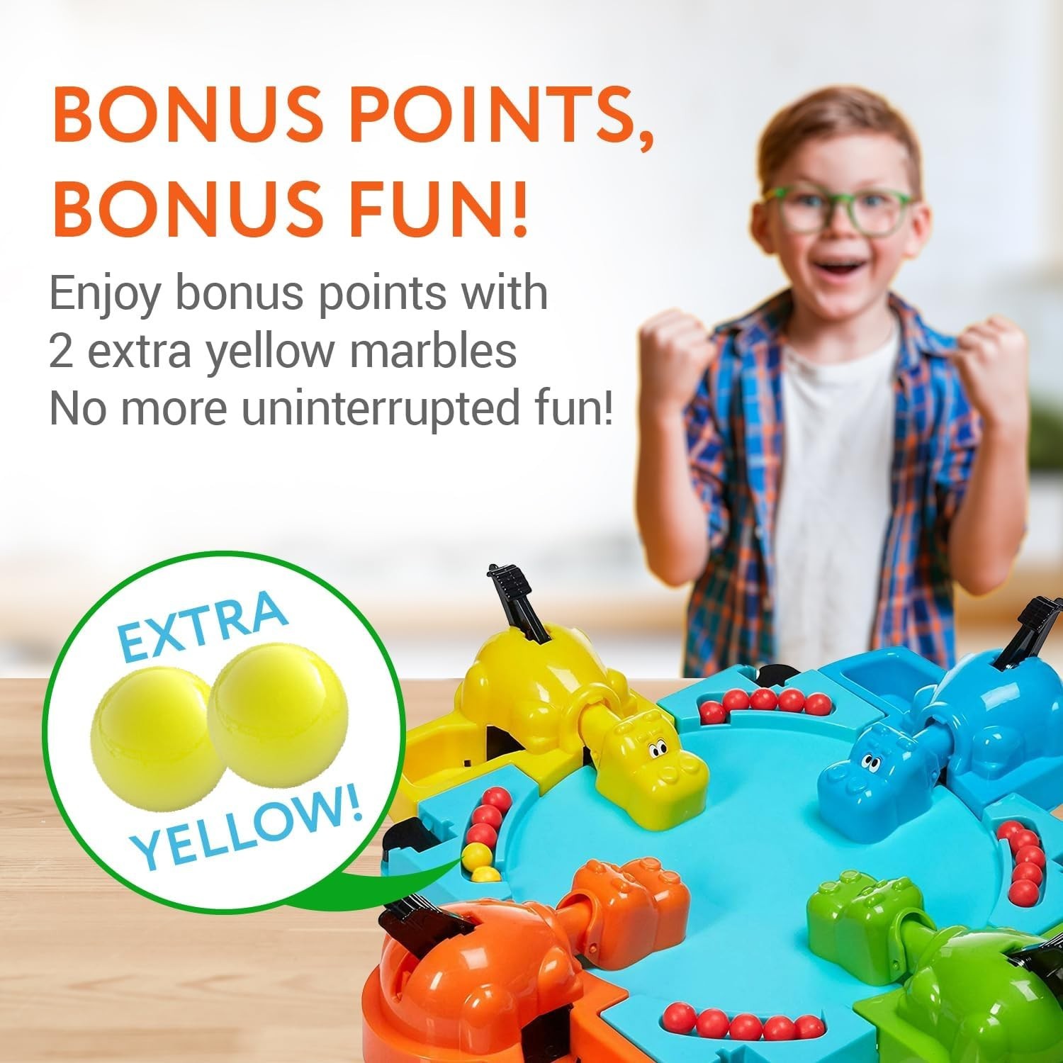 Educational 21-Piece Marble Set – 19 Red & 2 Yellow – Perfect for Kids’ Games