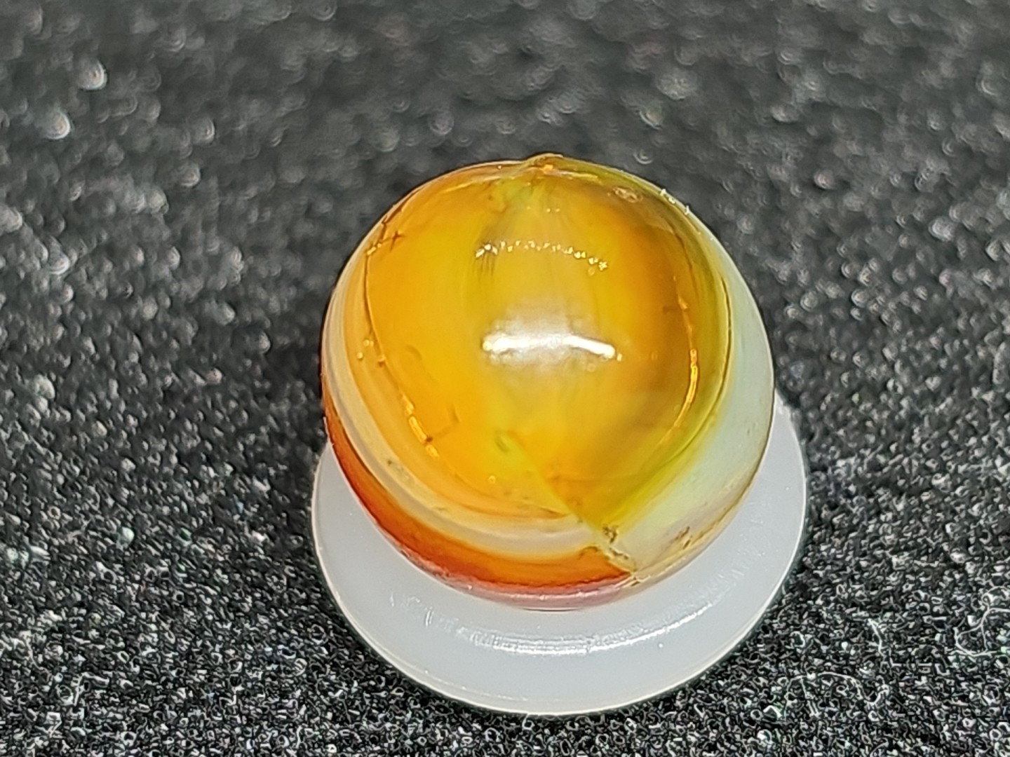 Vintage Pee Wee Marble King Opal Tiger Marble 13/32