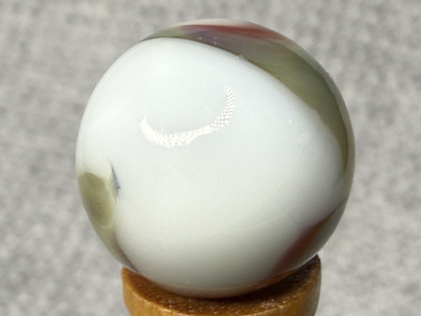 Vitro Agate Tri Lite Marble .60” NM(+)
