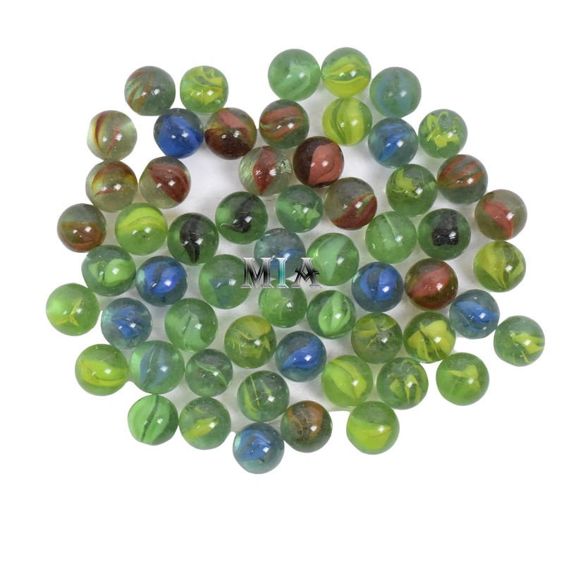 Marble Glass Playing Balls Kanche For Kids & Decorative Aquarium Office Table