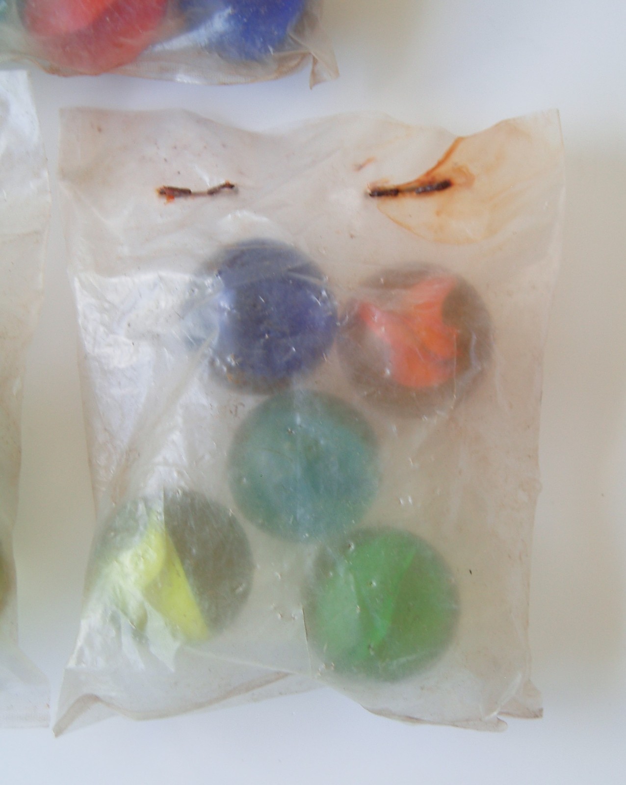 Sun Brand Shooter Glass Marbles Made in Japan Vintage