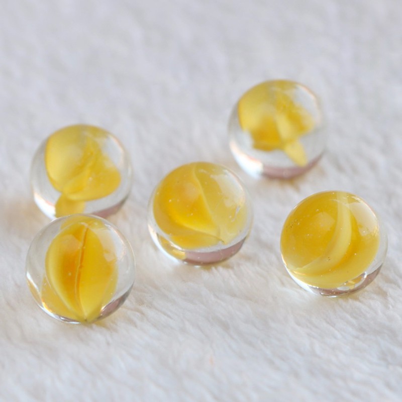 16mm Marbles Glass Beads Coloured Traditional Vintage Classic Toy Game DIY Decor