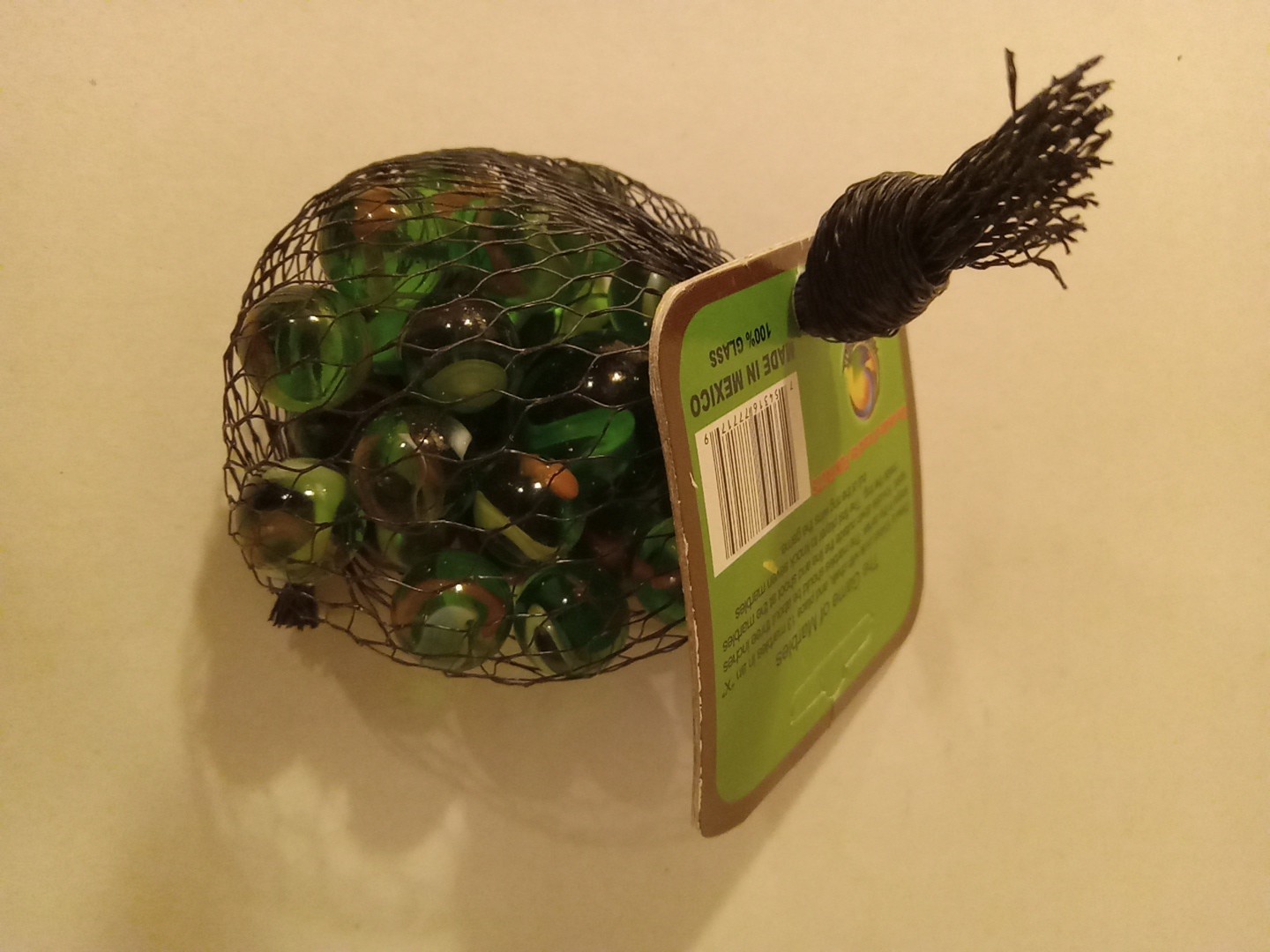 Net Bag 25 “Jungle” Glass Mega Marbles 24 Players & 1 Shooter 2009-13 Header