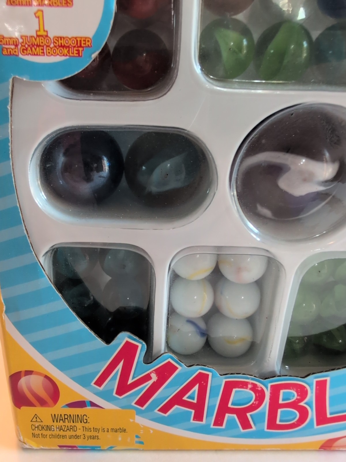 2013 Imperial Toy Corp AMAZING Marbles 151 Marbles & Game Booklet Jumbo Shooter