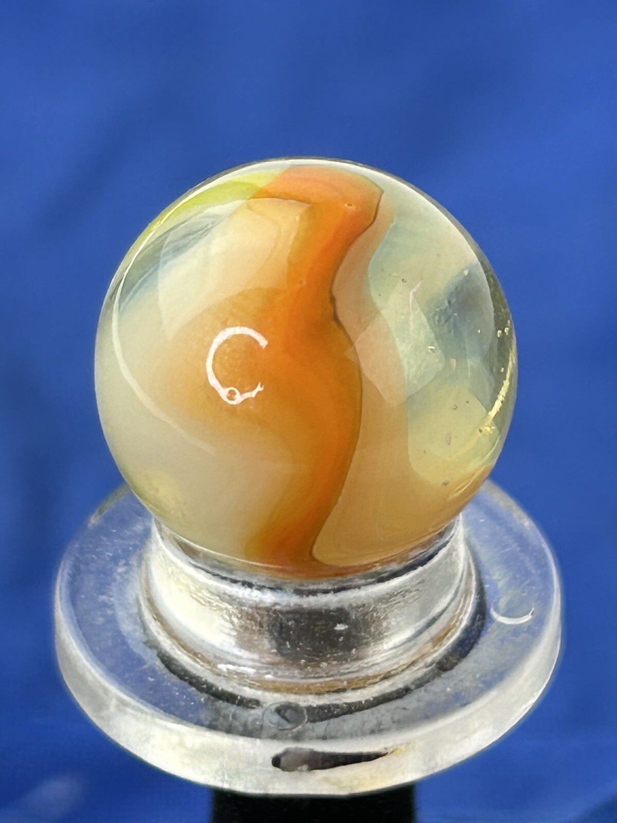 Vitro Three Color Fancy Conqueror Marble .60” NM