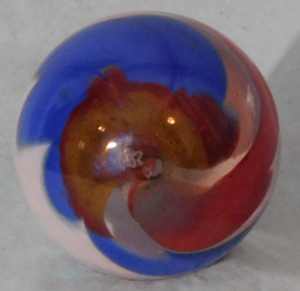 Andy Davis Contemporary Handmade Marble, 1 3/4″ Diameter, #9215C