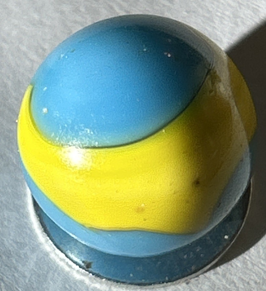 PELTIER GLASS COMPANY, National Line Rainbo. Cub Scout 17mm CAC