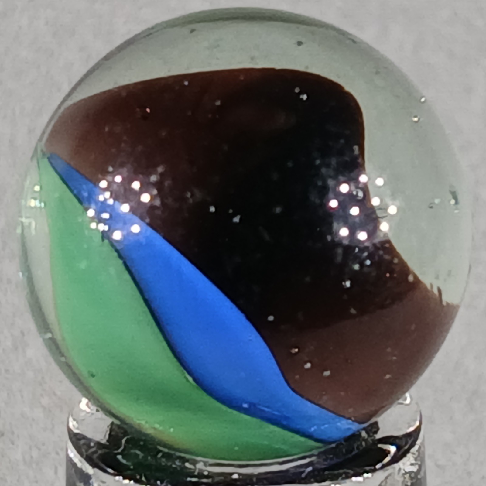 Vintage Imported Cat’s Eye Marble .60 Inches Near-Mint Condition
