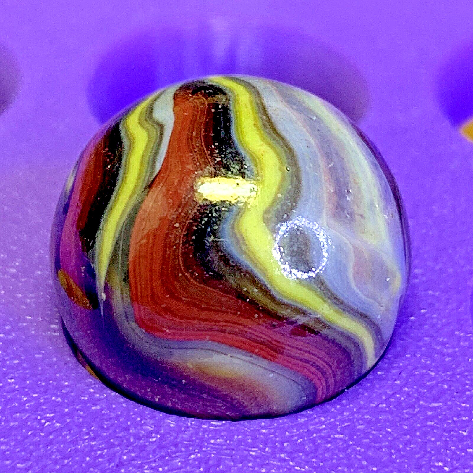 DAS/JABO/WV SICK FLAMES ! BOLD COLORS SWIRLS SHOOTER .67″ 9B/37