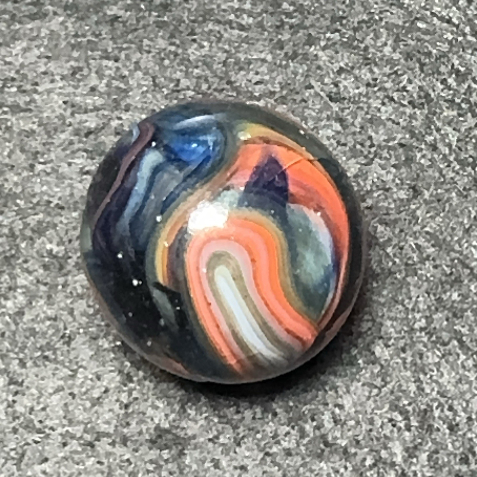 Jabo Classic Run Marble Size .91 +/- (0819) Shooter Surface Fracture OOR