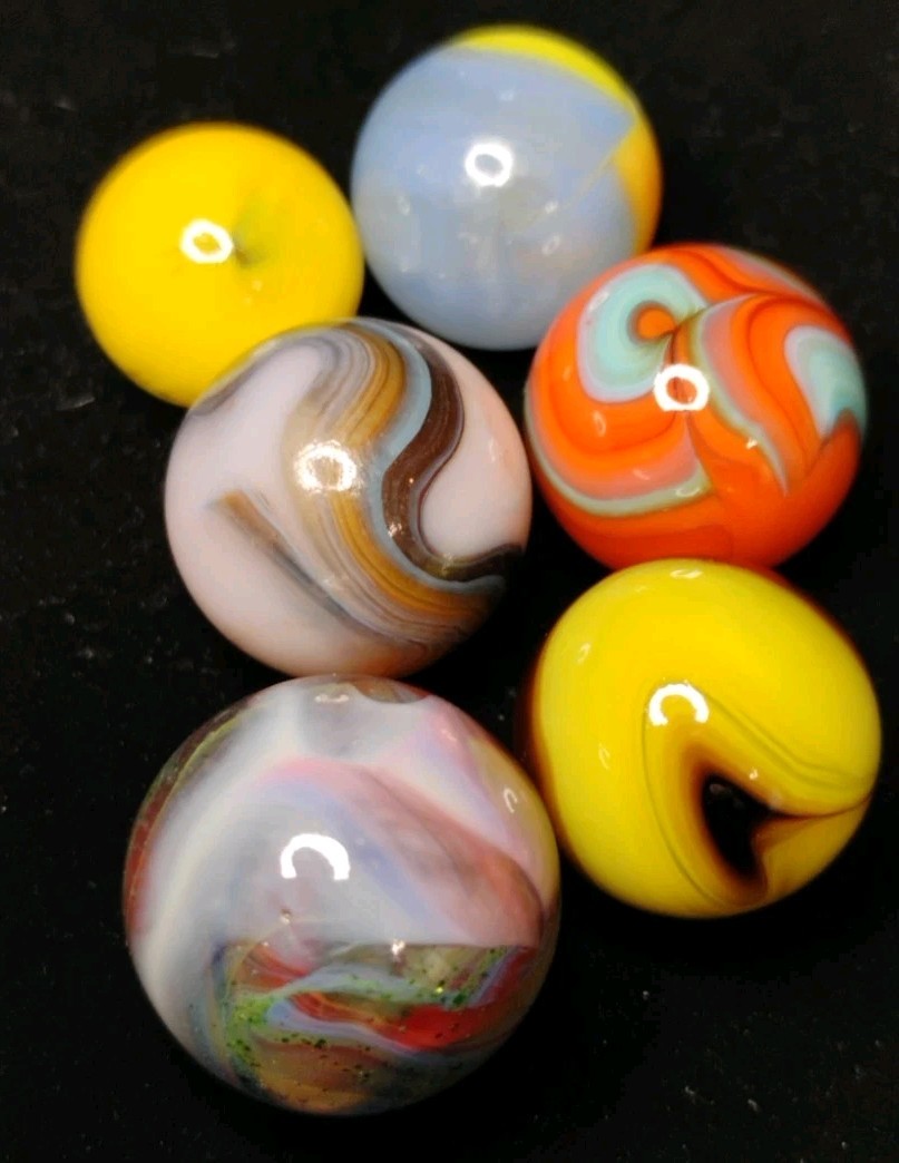 .72″-.54″ VINTAGE/MODERN MARBLES LOT🔥MINT/NM+