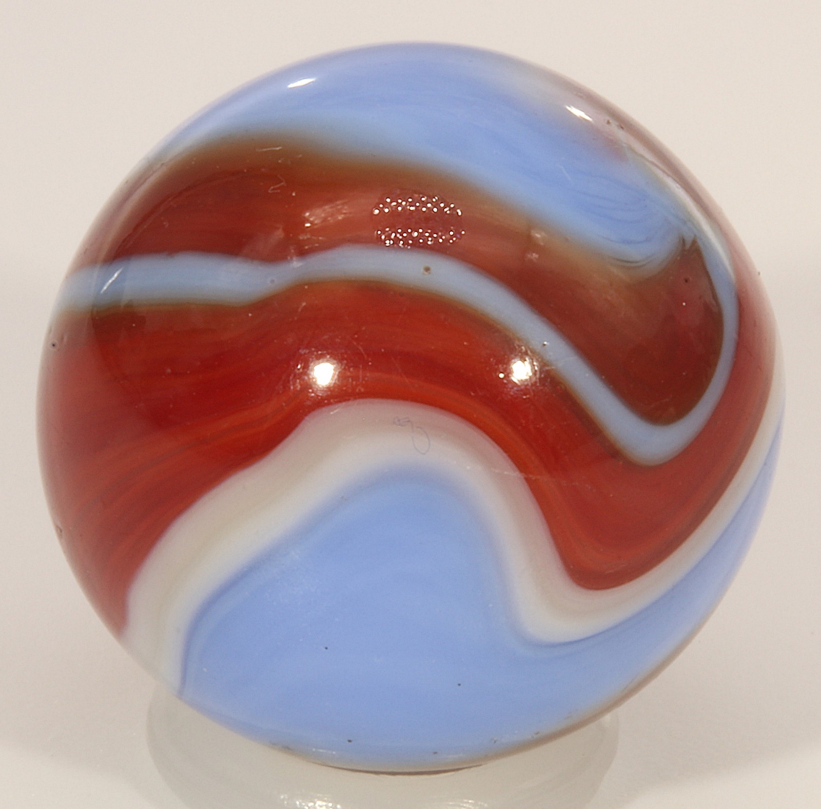 Akro Agate Patriot Corkscrew Special 3/4″- Mint