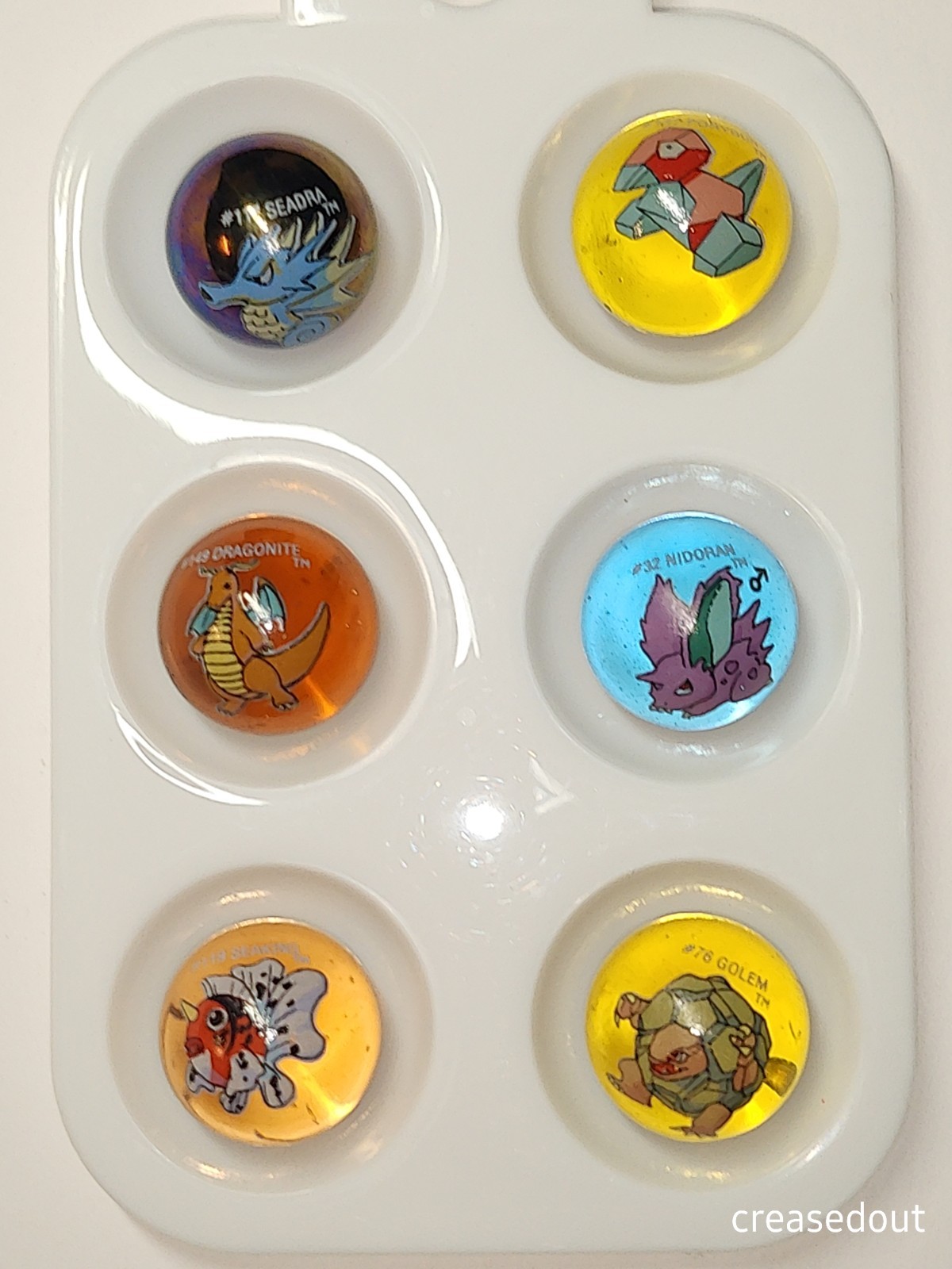 Lot Of 14 Collectible Pokemon Toy Biz Marbles W/bag 09 25 80 94 122 137 148 149