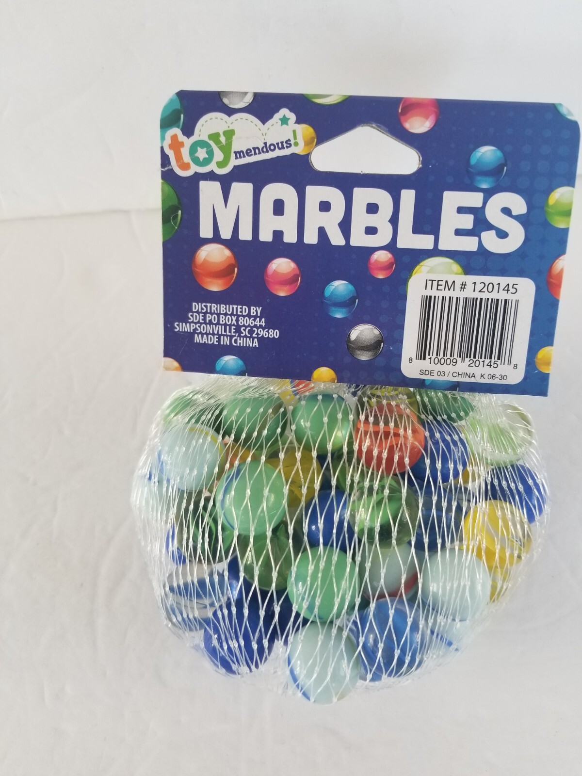 1 BAGS OF 50 GLASS MIX SORTED MARBELS 1 SUPER SHOOTER