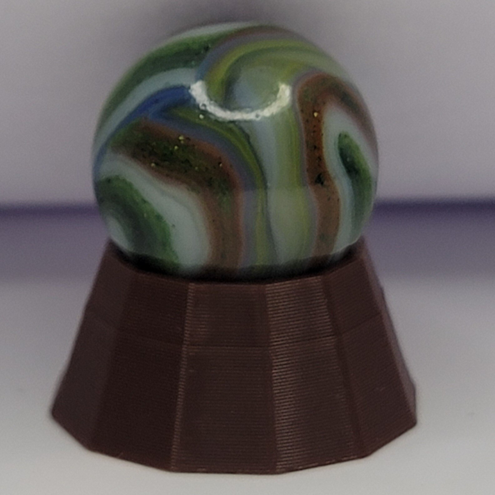 Glass Marble With Display Included lot #5708