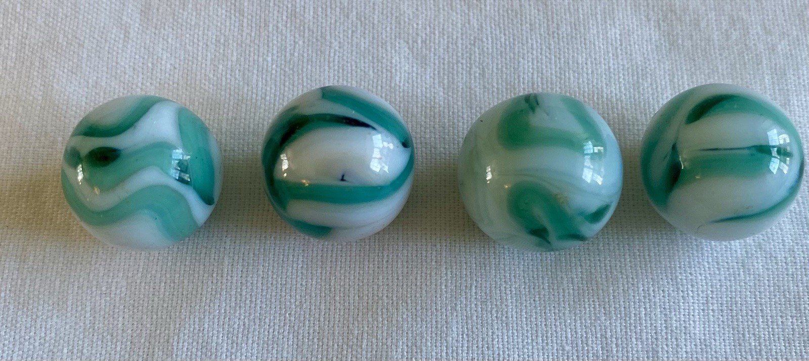 Vintage 1930s Alley Agate Swirl Marble ~9/16”~WWII Vet Estate (WW4)