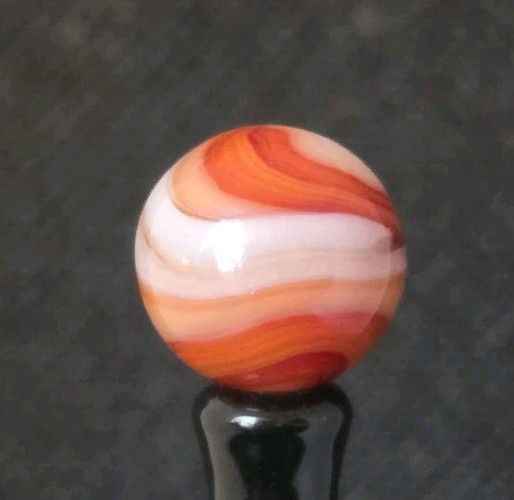 HTF VINTAGE CAIRO NOVELTY MARBLE 0.58″ MINT UV