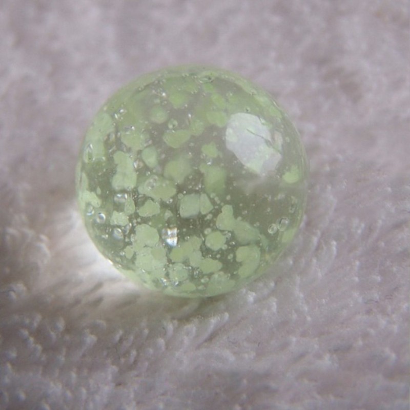 Luminous Glass Ball 16/20/22/25/30mm Cream Console Game Pinball Machine DIY Toy