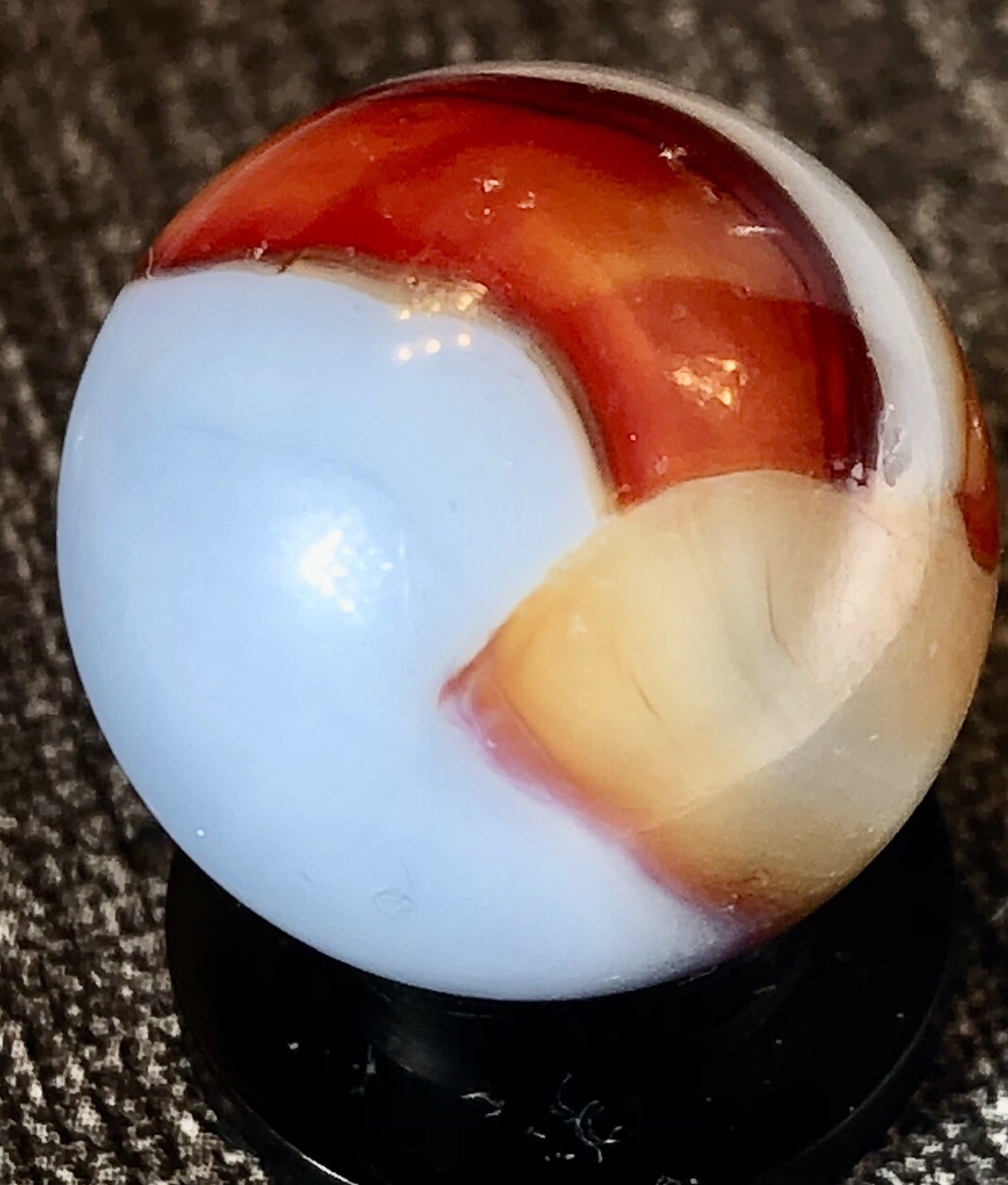 VTG Vitro Agate Superior Marble .66” Tiny Chips See Pics