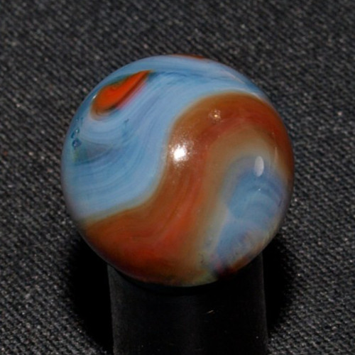 Alley Agate St. Mary’s Ghost STELLAR Pattern Near-Mint .62″ #JM9