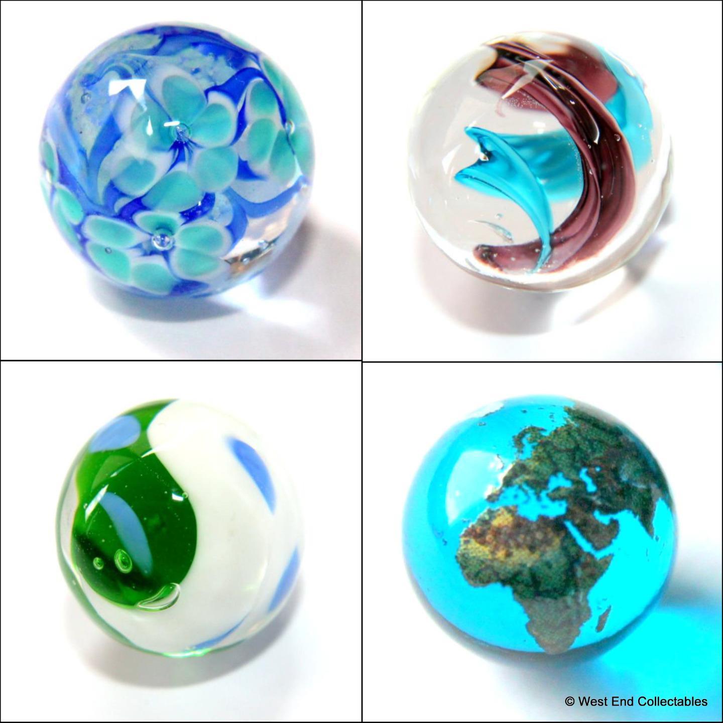 Handmade Marbles Solitaire Game Puzzle Set – 33 x 16mm Glass Art Toy Marble