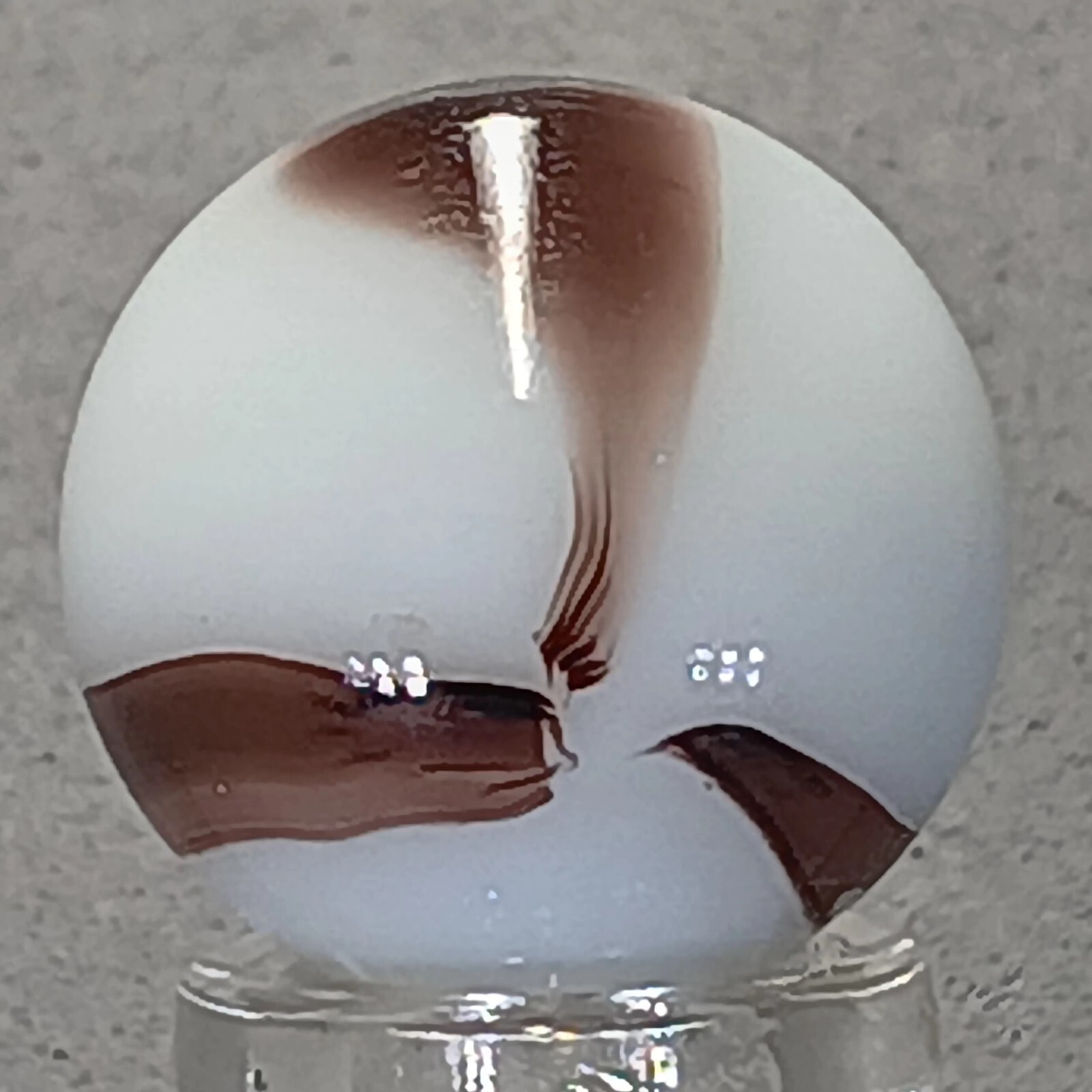 Imported Striped Marble .63 Inches Near-Mint Condition Combined Shipping