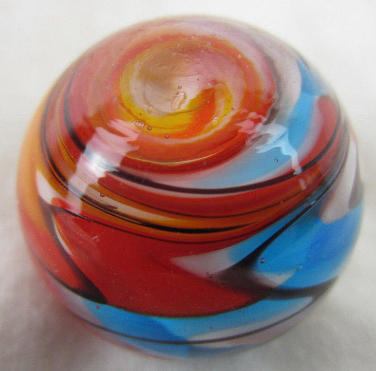 25mm FIGARO Handmade art glass design Marbles Large 1″ SHOOTER