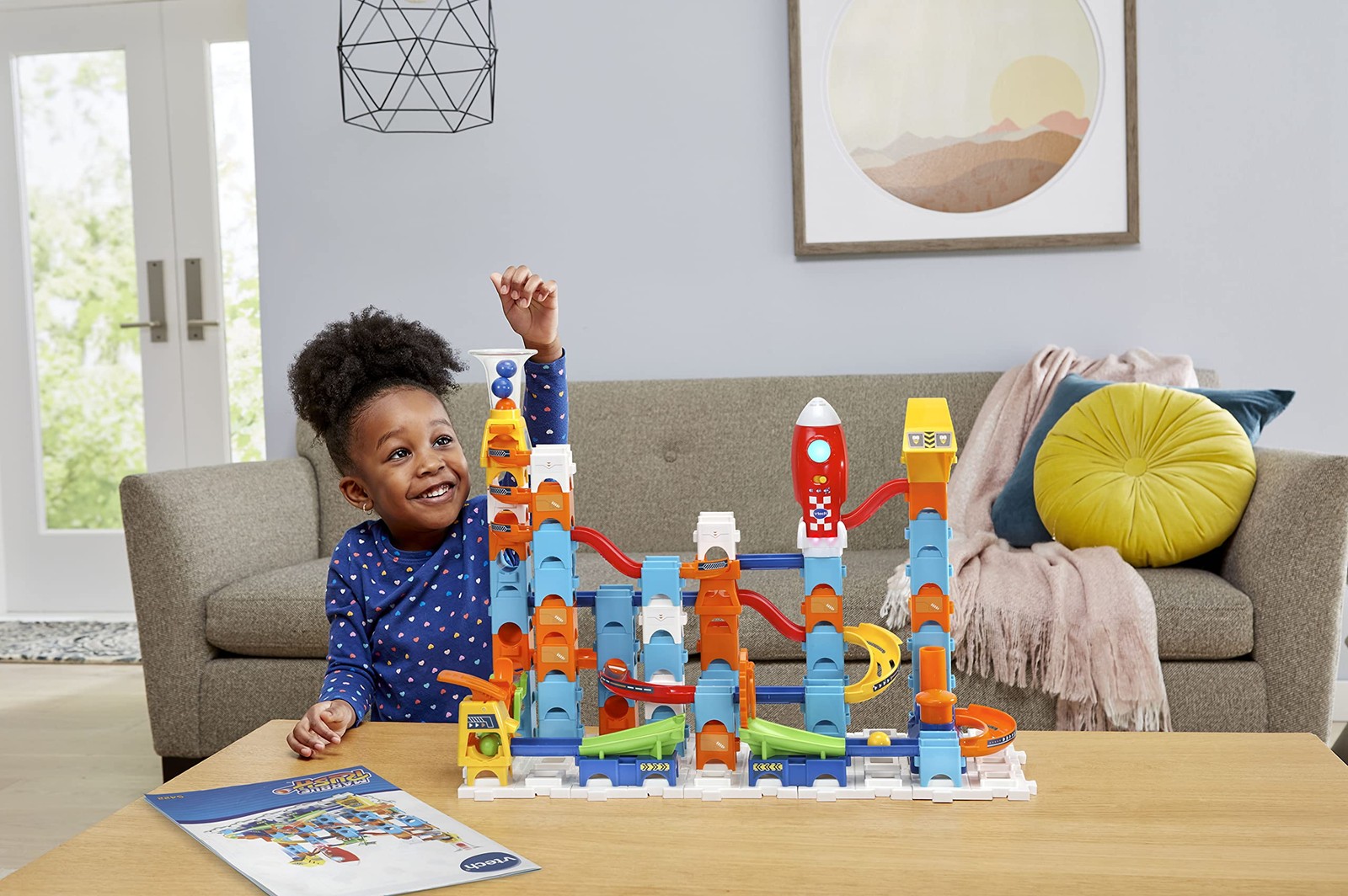 VTech Marble Rush Launchpad Set 23.23 x 17.32 x 11.42, Multicolor