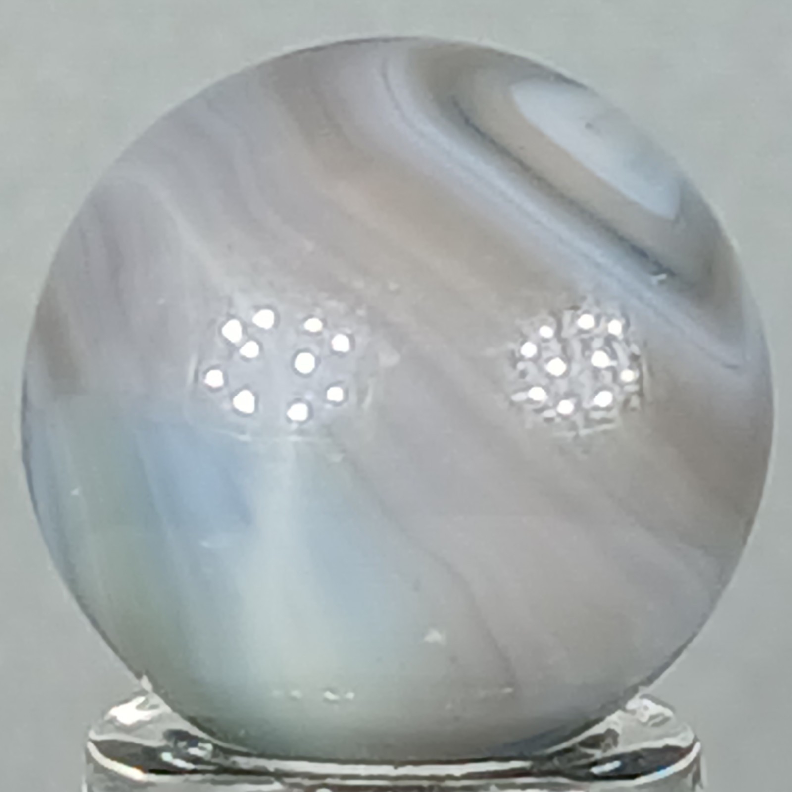 Vintage Champion Swirl Marble .59 Inches Near-Mint Condition Combined Shipping