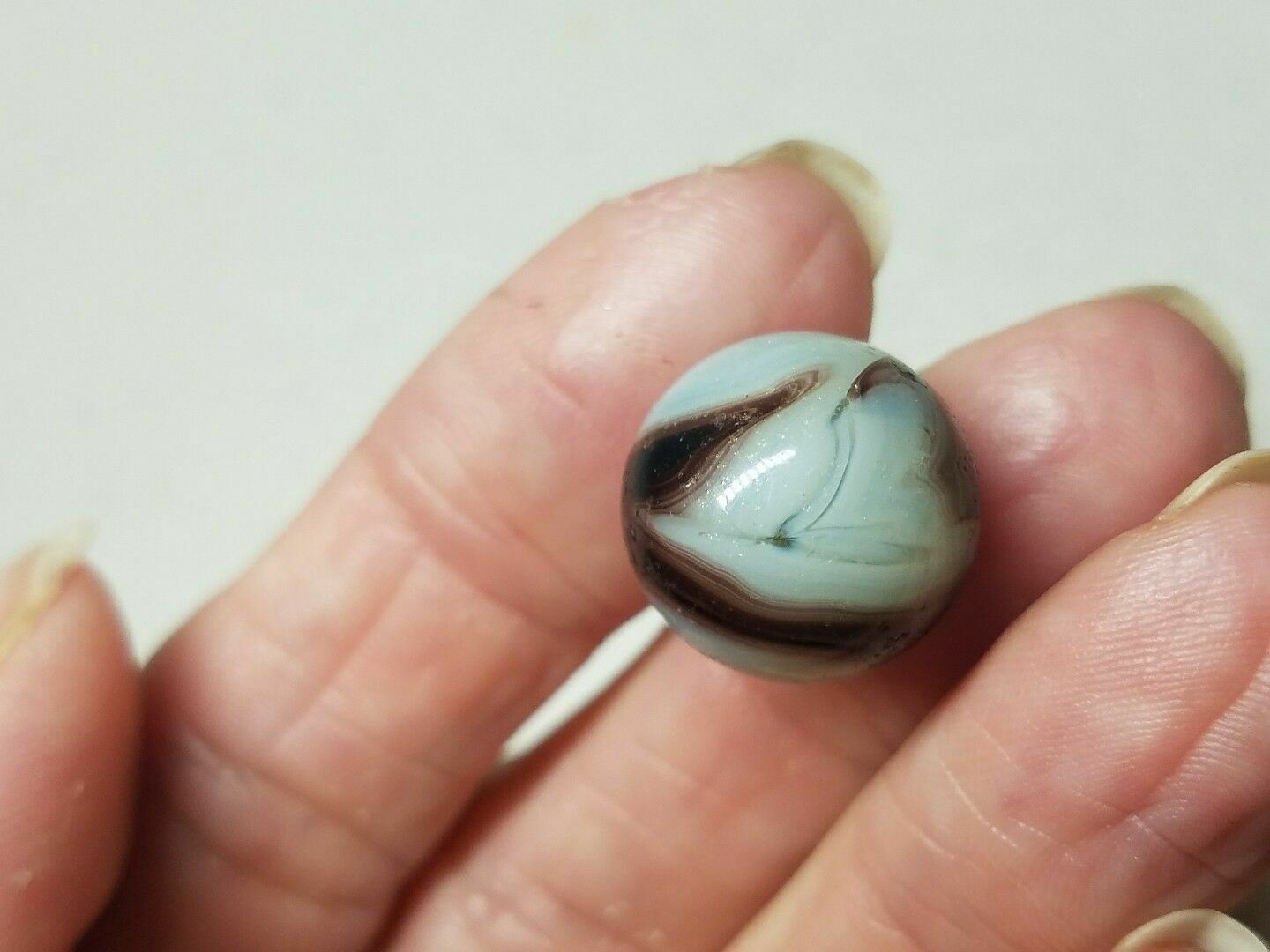 Beautiful GERMAN Swirl ANTIQUE marble