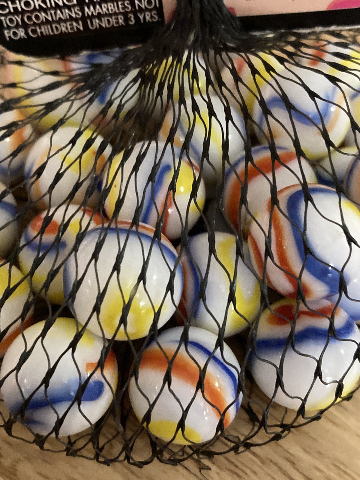 Picasso Marbles In Bag 24 Players 1 Shooter 2 Display Rings