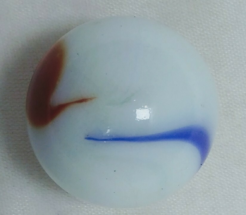Mixed lot of 11 Vintage 1” Shooter Marbles Various Colors and Swirl Patterns
