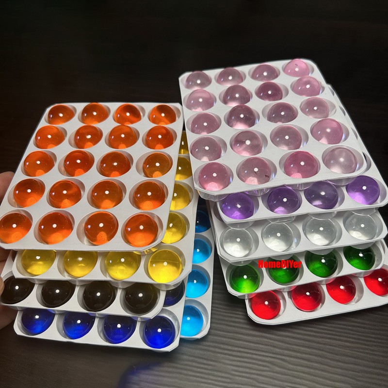 15mm Mixed Colour Glass Marbles Balls-Traditional Toys Children’s Game/Party Bag