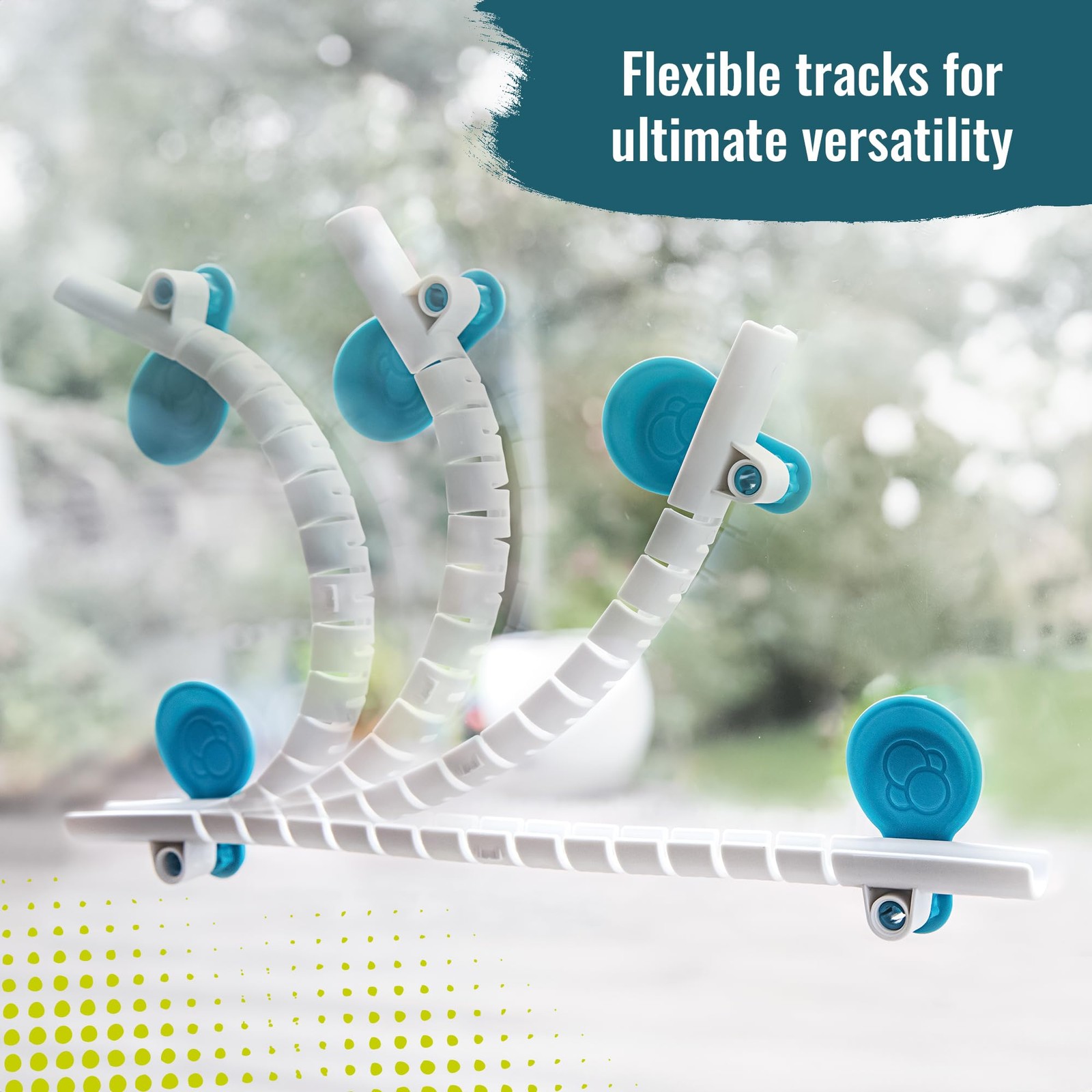 Gecko Run: Marble Run 2 inches x 4.8 x 11.2 inches, Light Blue