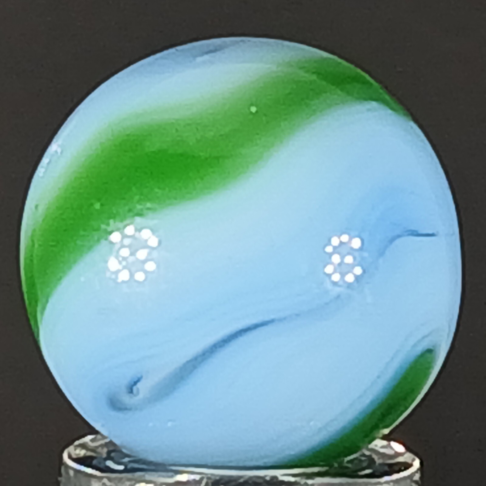 Vintage Alley St. Mary’s Swirl .62 Inches Near-Mint Condition Combined Shipping