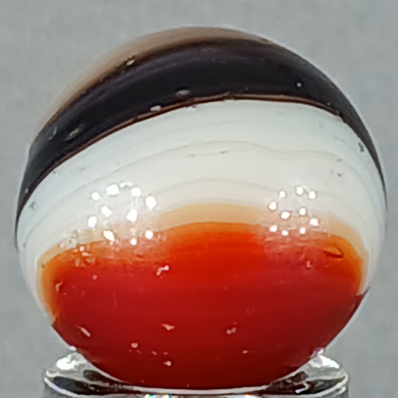 Vintage Vitro Tri-Lite Marble .62 Inches Near-Mint Condition Combined Shipping