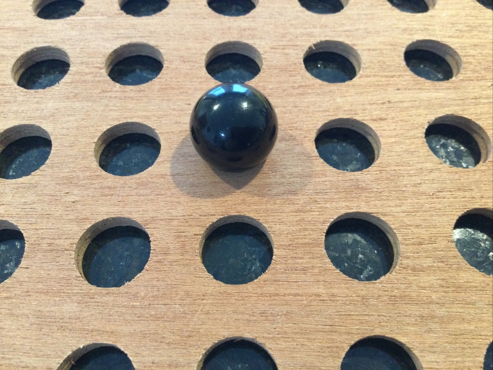 Vintage |”Now-Make For A Better World Wipe Out Terrorism” | Black & White Marble