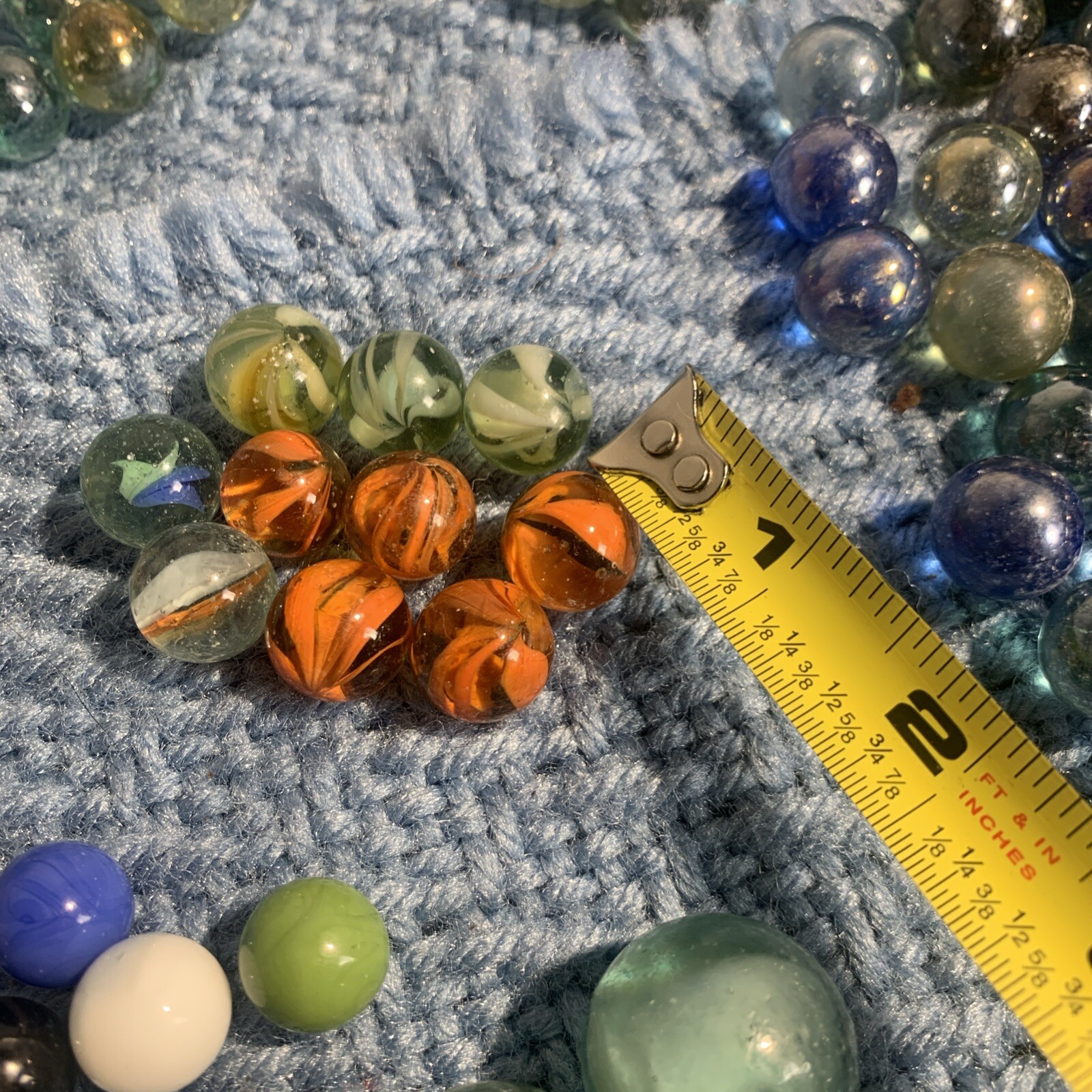 Vintage Marbles Large Lot 163 Pc Incl 6 Shooters READ