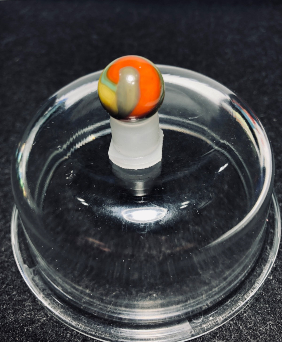 🔥Vintage Exotic AKRO Corkscrew Multi Color Layers .67 in “Awesome Marble”🔥